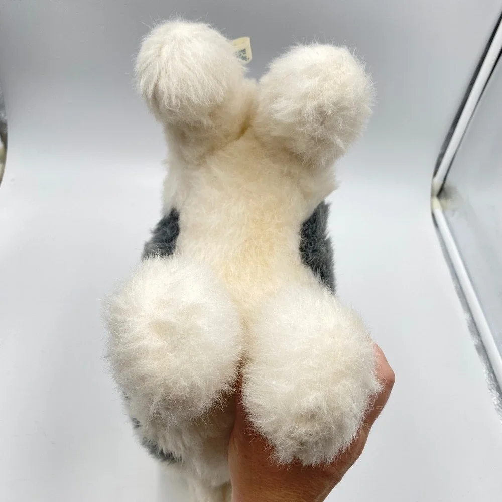 Vintage 1977 Dakin Pillow Pets Husky Dog Wolf Plush Realistic 13
